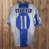 1984 1989 RCD Espanyol Retro Soccer Jerseys Home 1997 1998 ESNAIDER Home Camisa de futebol de manga curta