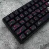 Tangentbordstangentbord 146 KEYS GMK Graffiti KeyCaps Cherry Profile PBT Dye SubliMation Mechanical Tangentboard Keycap för MX Switch G610 K70 med ISO Ente YQ240123