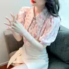 Frauen Blusen Koreanische Mode Damen Shirts Casual Frauen Tops Weibliche Frau Button Up Hemd Mädchen Langarm Bluse Py3123