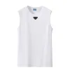 Designer T-shirt Tees Heren Tank Tops T-shirts Zomer Slim Fit Sport Ademend Zweetabsorberend Zwart Ondergoed Onderkant Top Mode Herenkleding