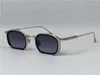 Nieuwe vierkante zonnebril met modieus ontwerp SAMUEL metalen rechthoekig frame, eenvoudige en elegante stijl, hoogwaardige outdoor UV400-veiligheidsbril van topkwaliteit