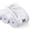 Paper 4 Rolls 80*50mm Thermal Printing Paper for POS system Printing Thermal Printer Printing Catering Supermarket Receipt Printing