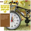 Tischuhren Dekoration Old Fashion Alarm Little Fashioned Retro Radio Classic Bicycle Nachttisch