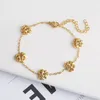 Charm Bracelets Daisy Design Gold Plated Metal Religious Virgin Ornament Bracelet Women Creative Stainless Steel Butterfly Heart