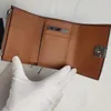 Designer kvinnor läder små vertikala plånbokskorthållare för män lyxiga plånböcker blixtlås myntfack korthållare handväska