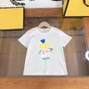 デザイナー幼児Tシャツデザイナーガールズボーイズシャツベアパターンティースプリングスプリングショットスリーブキッズサマーキッズラグジュアリー衣服