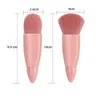 Makeup Brushes 5st/1Set Cosmetic Brush Portable Travel With Mirror Box Set Loose Brushs Blush Eyeshadow