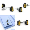 Manschettlänkar Mässing Battery Camera Roll Cufflinks Fun Life Tools French Studs Mens presenttillbehör Drop Leverans smycken Tie Clasps DHIH3