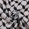 Sjaals Volwassen Mannen Arabische Hoofddoek Jacquard Keffiyeh Arabisch 125x125/140x140 cm Wrap Arabische kostuum Accessoires