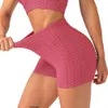 Shorts de Sport pour femmes, vêtements de Yoga, taille haute, Push-Up, Leggings de Fitness, sans couture, serrés, levage des hanches