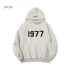 1977 Designer essentialShoodie Tracksuit ess hoodie pullover tröjor