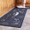 カーペットキッチンラグフロアマットカーペット40x60cm 40x120cmポリエステルファイバーホーム装飾ラテックスアンチスリップ廊下ドアマット入り口ドアマットQ240123