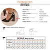 Almond Red 10cm Ultra High Foot Shoulder Strap Pump Women's Shoes Pointed Toe Fashion Crystal Buckle Patent Leather Plus Size 50 240123