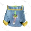 Dog Denim Vest Leashes Harnesses Fashion Dog Blue Button Vest Hairless Cat Schnauzer Corgi