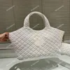 TZ Classic Designer Gaby Mała torba na ramię duża pojemność metalowa sprzęt iCare Quild Tote Bags Shopper z pojedynczym zamkiem błyskawicznym Walle294J