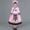 Stage Wear 24 Style Miao Hmong Dance Costume for Girls Vintage Clothing School Tradycyjne chińskie ubrania