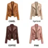 Women's Jackets Vestes d'hiver pour femmes fourrure et faux manteaux pour femme 2023 Poncho Pele E Pele Falsa taille EU S-XXXXL neuf couleurs pour choisir le Stock YQ240123