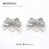 Hair Accessories Sweet Lolita Clips For Girls 1 Pair Romantic Rose Beading Bow