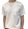 남자 티 셔츠 homme mens tshirt 디자이너 탑 편지 자수 오버 사이즈 짧은 슬리브 스웨트 셔츠 티 셔츠 풀버 면화 여름 의류 s-3xl