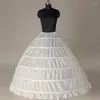 Kadınların pijama kadın gelinlik petticoat büyük çember crinoline gelin elbisesi fanikat fırfır döngüleri etek a-line vintage ziyafet partisi