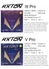 Loki Rxton 5 Pro Table Tennis Racket Sticky and Pimplysin ITTF承認済みPing Pong with High密度スポンジ240122