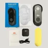 ZK20 V5 720P bezprzewodowe Wi -Fi wideo Doorbell Drzwi smartfonu Pierścień Intercom System bezpieczeństwa IR Visual HD Camera Waterproof Cat Eye With Dingdong dla domu