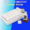 Tastaturen Tastaturen Kleine Computer Mechanische Tastatur Tastenkappen Vintage für benutzerdefinierte süße Tastenkappe Retro ABS Max K-02 K-03 Tastenkappe YQ240123