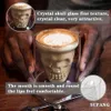 25 ml Wine Cup Skull Shot Glass Beer Whisky Halloween Decoration Creative Party Transparent Drinkware Drinking Glasses FMT2129