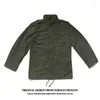 Men's Jackets 2024 Early Spring American Military Fan Style Oversized Shoulder Badge Pocket Design Fashionable Jacket
