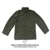 Herenjassen 2024 Vroege lente Amerikaanse militaire fanstijl Oversized schouderbadge Zakontwerp Modieus jack