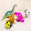 Party Balloons Mixed Gehende Helium Ballon Nette Katze Hund Haustier Dinosaurier Geburtstag Party-Baby-Dusche Dekoration Kinder Spielzeug