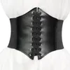 Tanques femininos Mulheres Sexy Sheer Malha Patchwork Bustier Corset Vintage Strapless Lace-Up Voltar Overbust Cintura Cincher Corpo Shaper Top