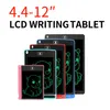4.4/8.5/10/12 Polegada lcd escrita tablet placa de desenho eletrônico placa de tela colorida escrita papel desenho tablet presente