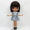 Icy DBS Blyth Doll 16 BJD Joint Body Short Brown Hair Matte Face 30cm Toy Girls Gift Anime 240119