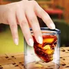 25 ml Wine Cup Skull Shot Glass Beer Whisky Halloween Decoration Creative Party Transparent Drinkware Drinking Glasses FMT2129