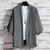 Vêtements ethniques Été Japonais Kimono Cardigan Femmes Haori Yukata Hommes Samurai Costume Veste Femme Chemise