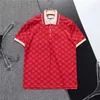 Hommes Polo 2024 Été Casual T-shirts Designer Hommes Polos Lettre Imprimer Mode Polo Taille M-XXXL