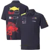 メンズとレディースの新しいTシャツF1 F1ポロ服トップRBアパレルファンエクストリームスポーツファン通気性トップ大型短袖2L42