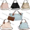 M51950 M54350 shoulder bag Desinger pierced flower decoration leather HINA small handbag Women bucket Handbag shopping cross-body257R