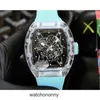 Роскошные мужские механические часы Riccha Miill Rm35-02, швейцарский автоматический механизм, сапфировое зеркало, резиновый ремешок, дизайнерский бренд Sport K7f9RI