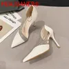 Frühling Luxus Frauen Rhineston Stiletto High Heels Pumps Scarpins Designer Dame Schwarz Hochzeit Party Braut Prom Schuhe 240119