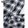 TACVASEN Camicia da uomo in flanella Giacca con cappuccio rimovibile Plaid trapuntato foderato Cappotti invernali Felpa con cappuccio spessa Capispalla Uomo Camicie in pile 240123