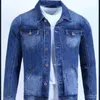 Polos pour hommes Automne Vintage Denim Jacket Hommes Marques de mode Belle salopette coréenne Slim Fit Casual Tops d'extérieur