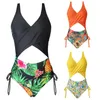 Maillots de bain pour femmes Femmes Bikini Romper Sans manches Hors-épaule Col V Natation Été Plage Dames Mode Sportswear