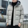 Sweats à capuche pour hommes Sweatshirts Hiver Nouvelle veste en coton pour hommes Courte à capuche épaissie Version coréenne chaude Veste en coton Veste d'hiver pour jeunes hommes Tendance G32f Gbzz