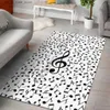 Carpet Music Notes/Piano Tornado Rug 3D All Over Printed Rug Non-slip Mat Dining Room Living Room Soft Bedroom Carpet Q240123