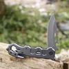 High Hardness Folding Knife Stainless Steel Hunting Knifes Survival Pocket Knives Multi function Outdoor Cutlery Camping Blades Tactical Sharpen Cutter