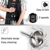 Mills Stainless Steel Hand Blender 3 in 1 Immersion Electric Food Mixer with Bowl Kitchen Vegetable Meat Grinder Chopper Whisk Sonifer