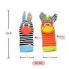 أفلام تلفزيون لعبة Plush Toy Toys Animals Baby Sock Cook Socks Sozzy Wrist Wrist Foot Foot Footer Babys Lamaze 4pcs/Set Drop Droplive Toys G Dhbbm