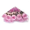 Fleurs décoratives 10 pièces, fausses roses artificielles à tige unique, pour décoration de savon, cadeau de saint-valentin, pour décoration de mariage